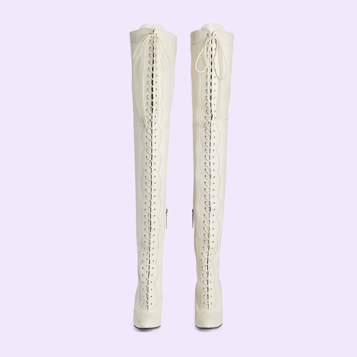 Women's lace-up boots - 4