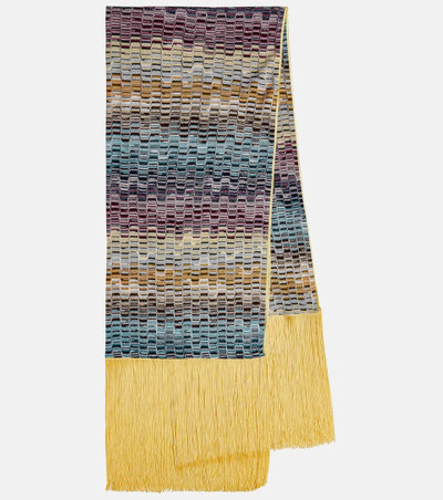 Missoni Fringe-trimmed scarf outlook