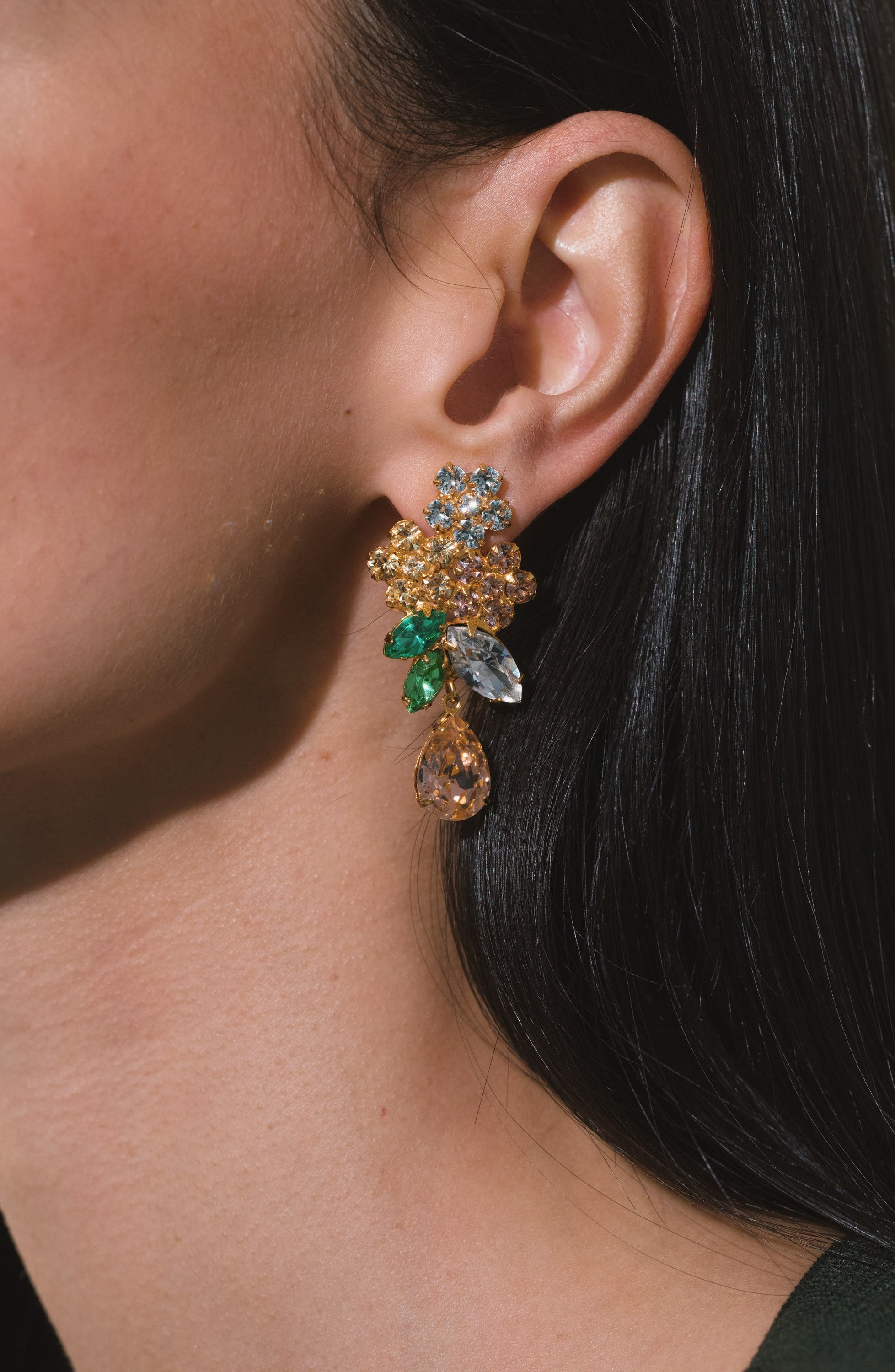 Jennifer Behr Bouquet Drop Earrings in Multi at Nordstrom - 3