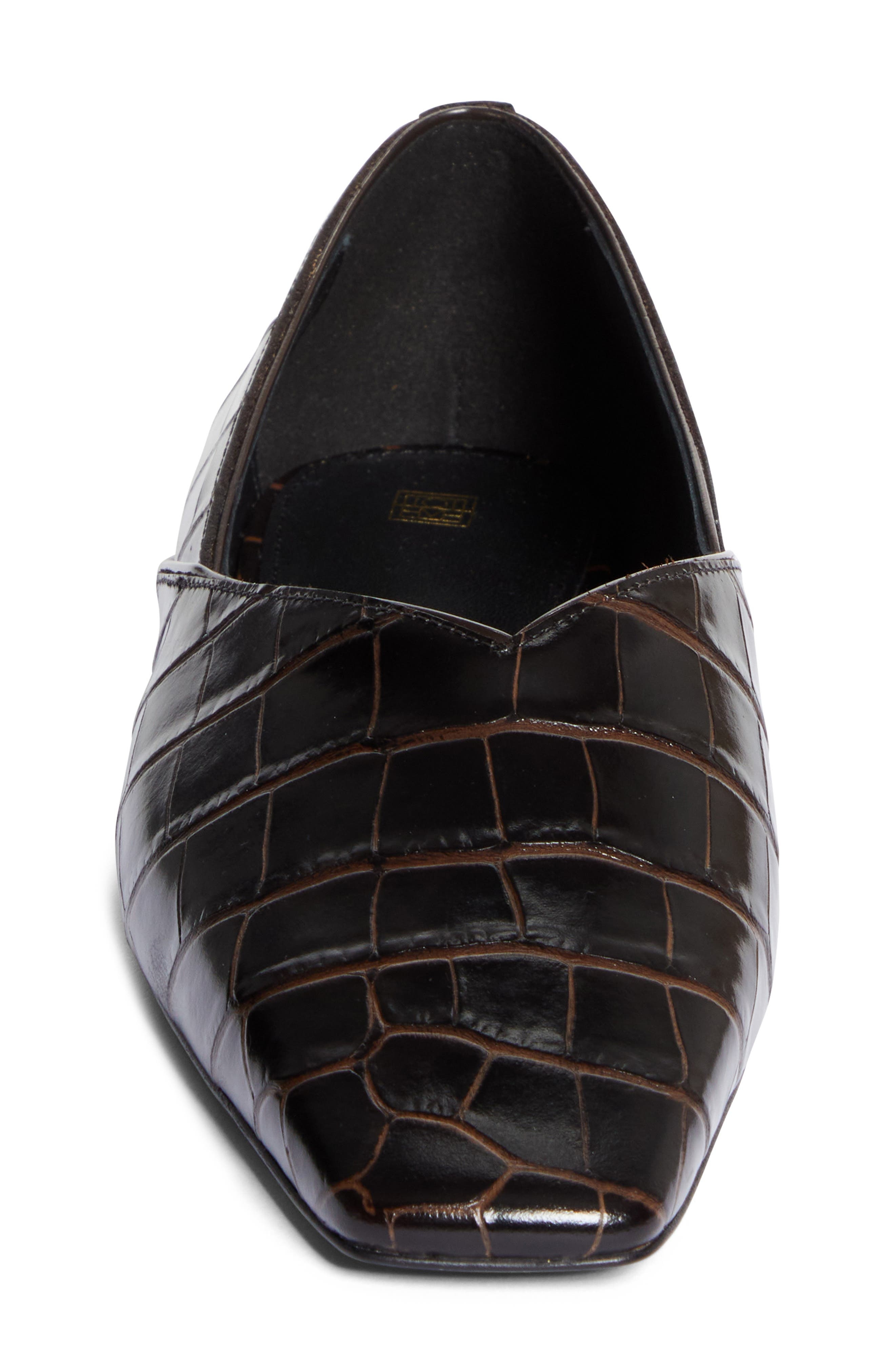 TOTEME Everyday Flat in Dark Brown at Nordstrom - 4