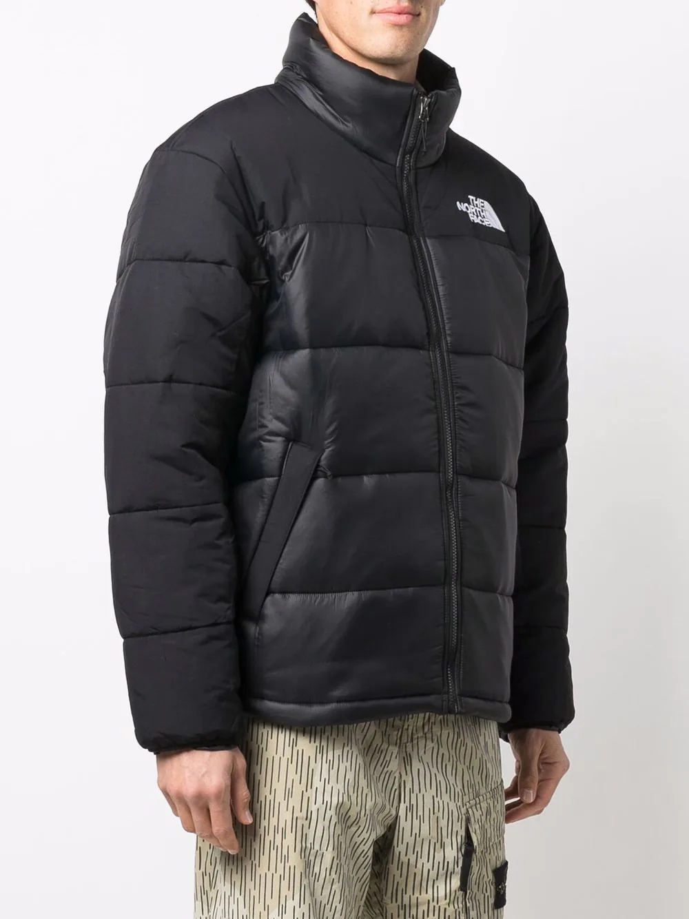 Himalayan embroidered-logo padded coat - 3