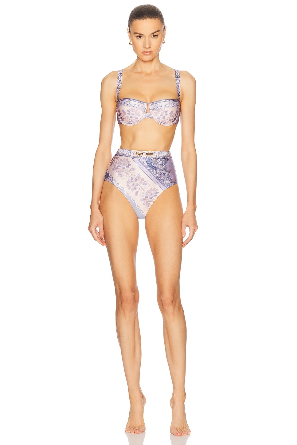 Lucky High Waist Bikini Bottom - 4