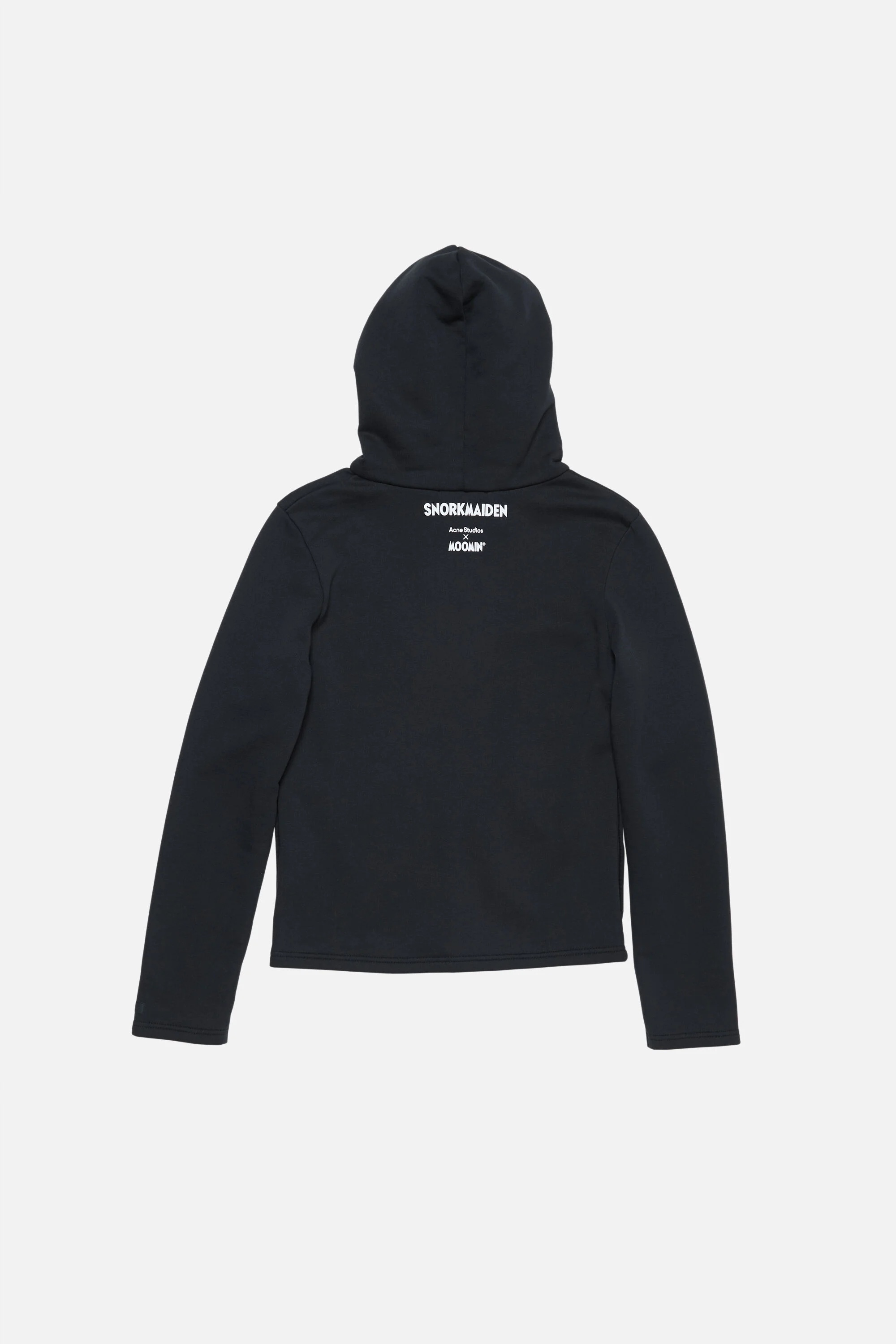 Hooded zipper sweater - Black - 7