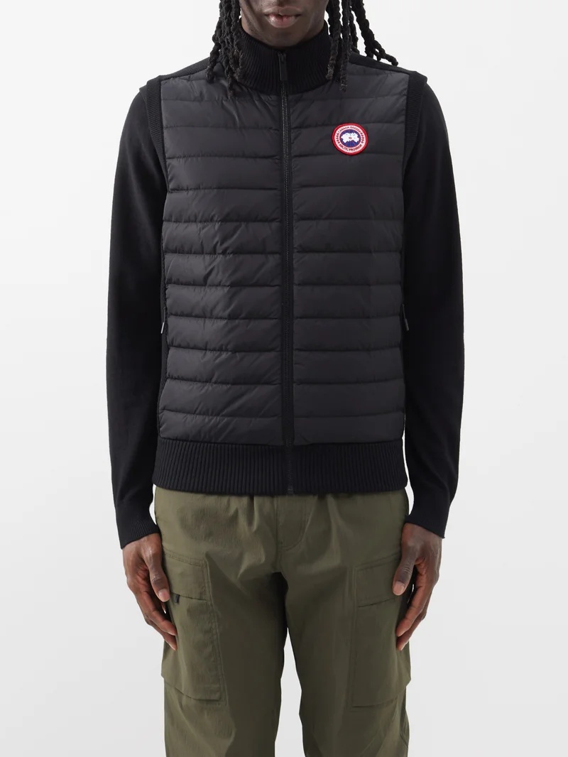 Canada Goose HyBridge quilted down merino-wool gilet