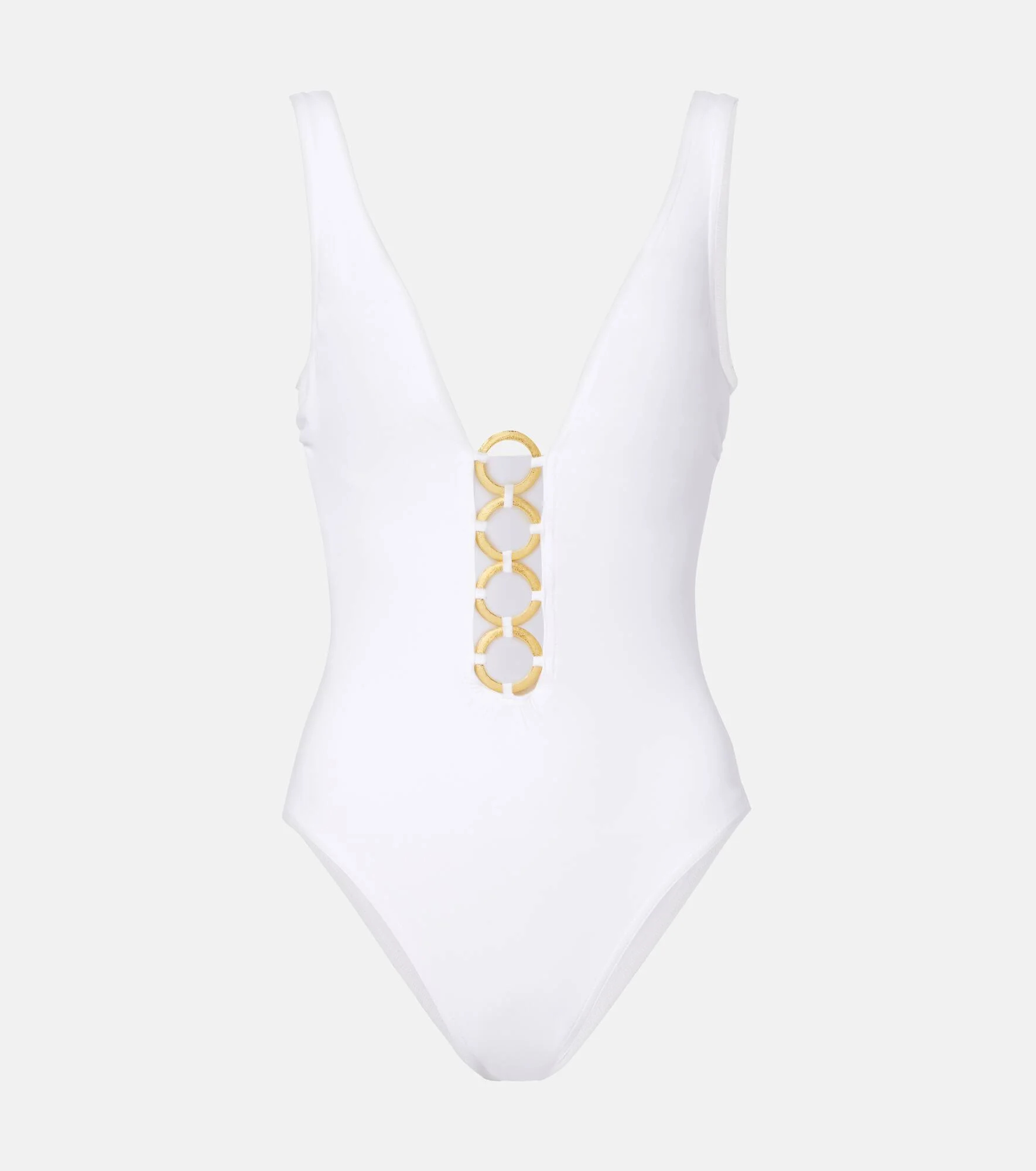 Luca ring-detail swimsuit - 1