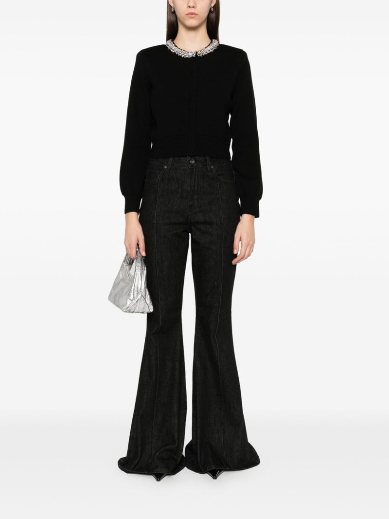 self-portrait flared jeans outlook