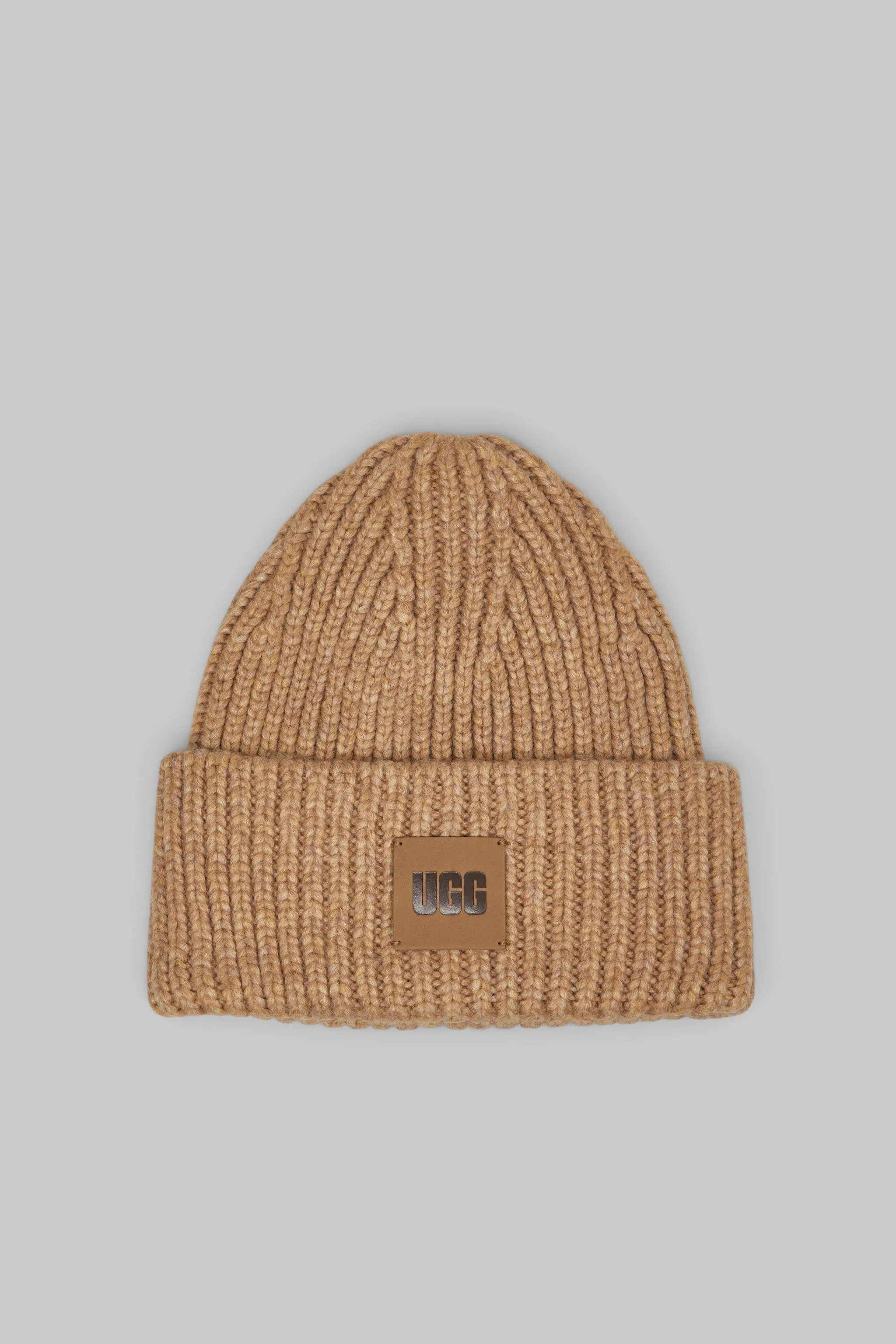 U Chunky Rib Beanie - 1