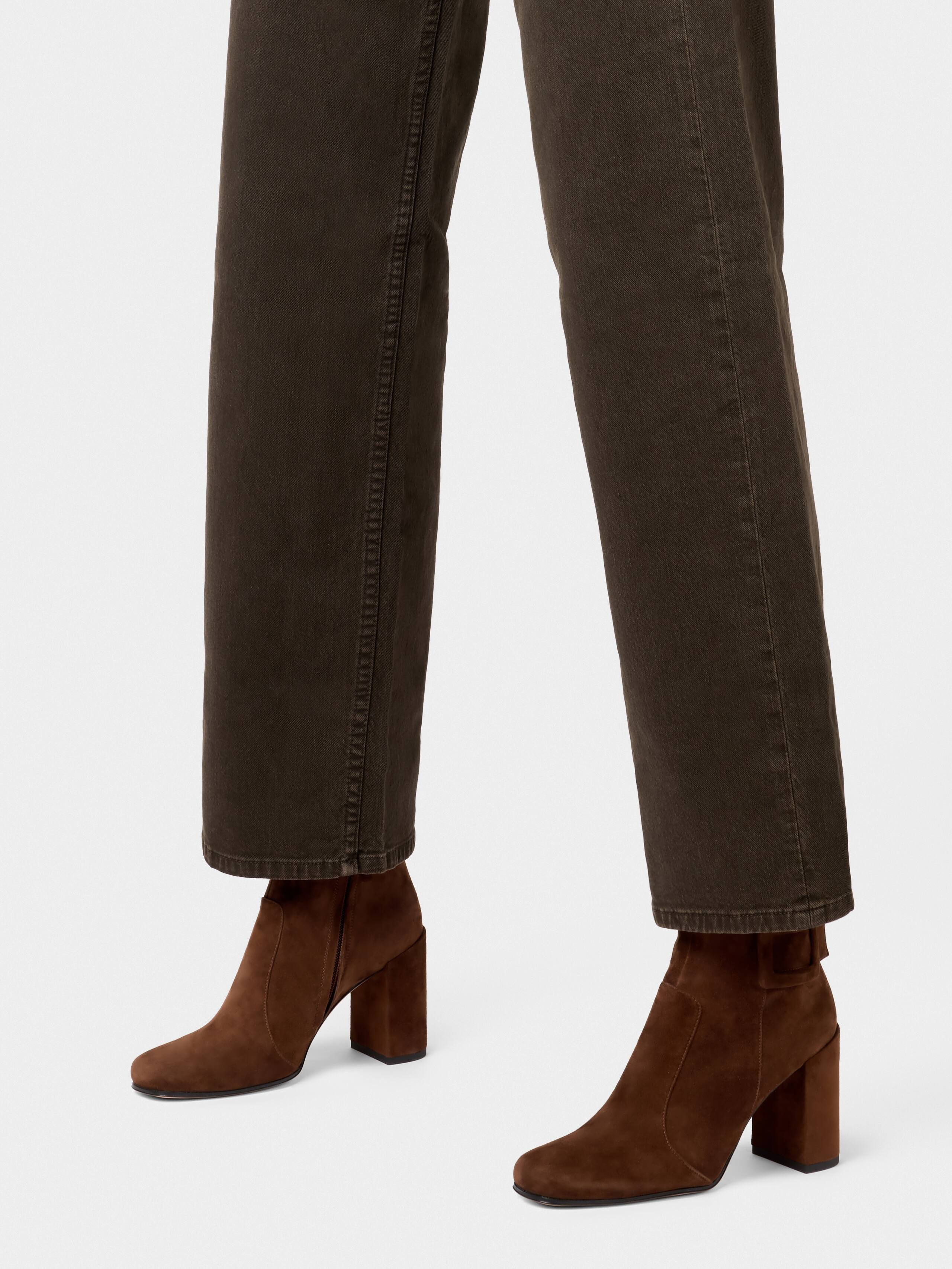 Booties in suede - 9