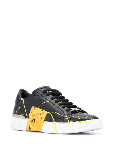 PHILIPP PLEIN paint splatter Phantom Kick$ outlook