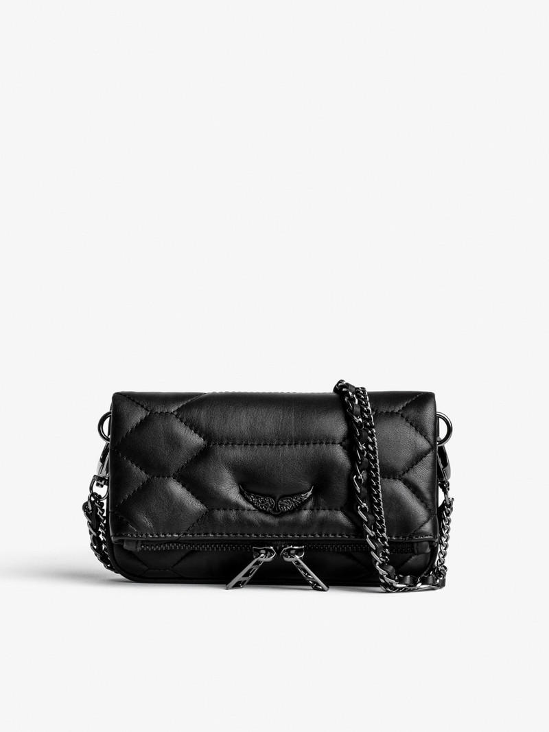 Rock Nano Quilted Leather Clutch - 1