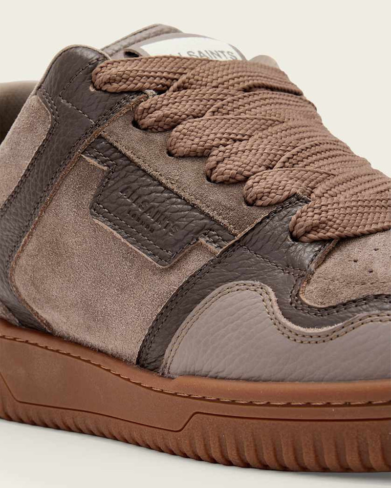 REGAN PLUS LEATHER LOW TOP SNEAKERS 5