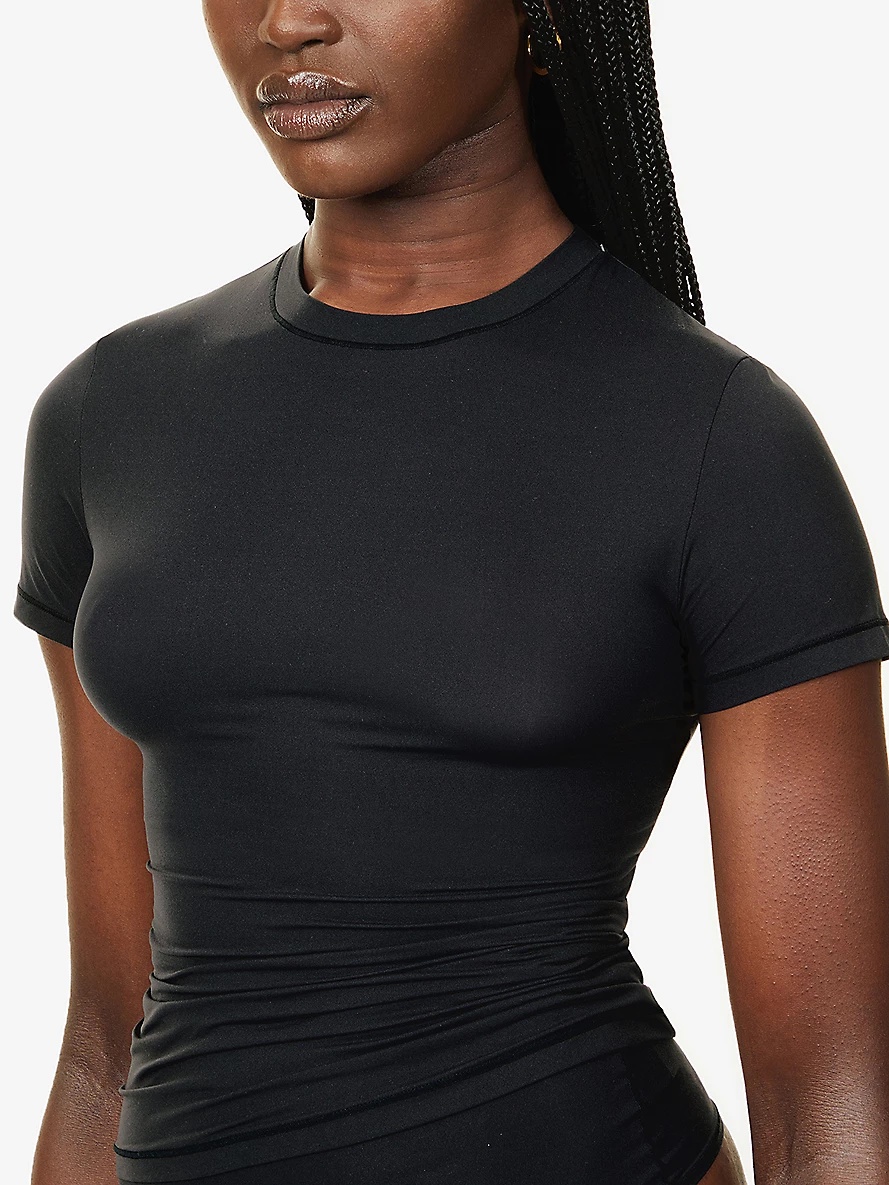 Fits Everybody stretch-jersey T-shirt - 5