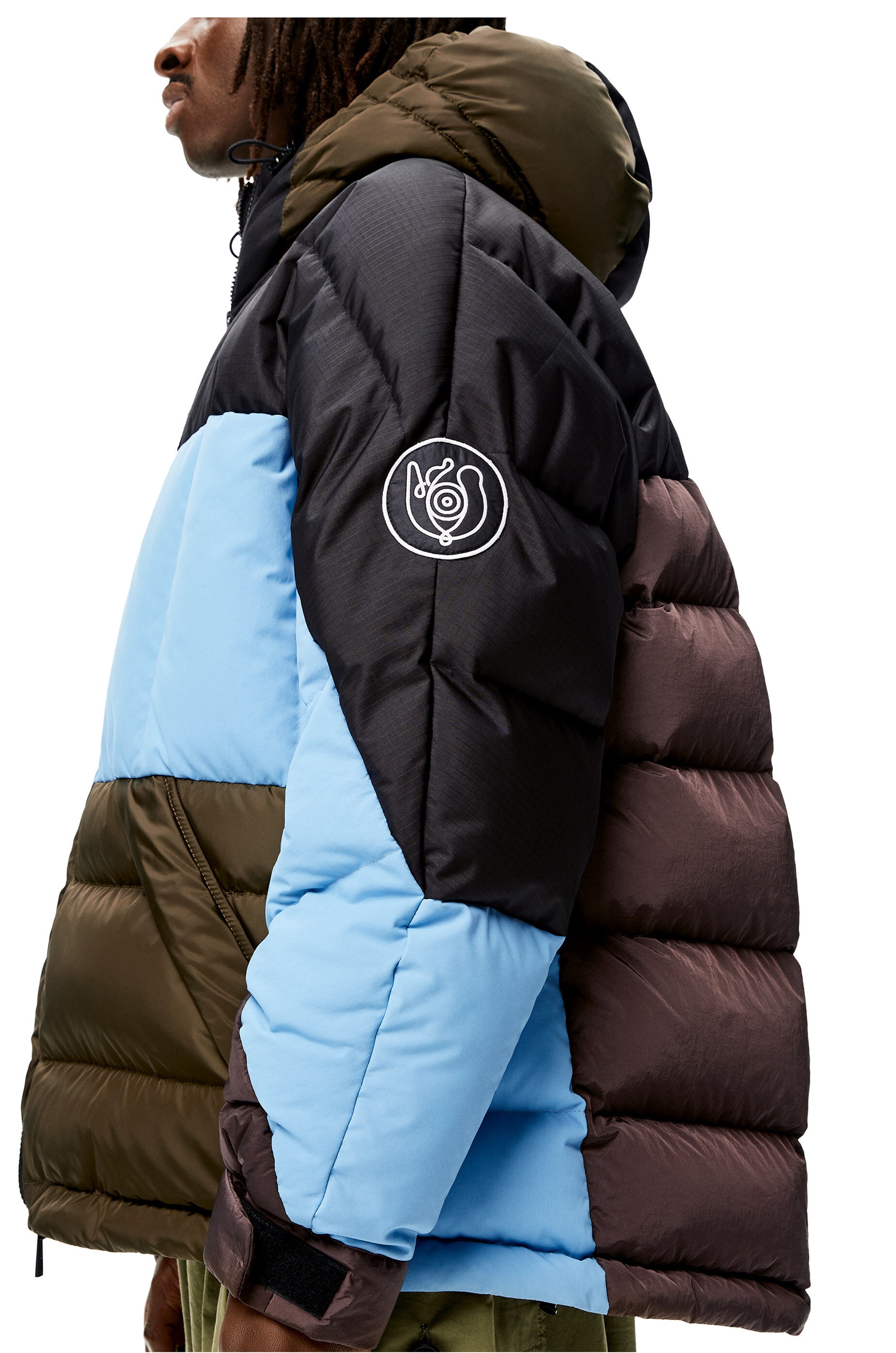 Multi-colour down jacket - 5