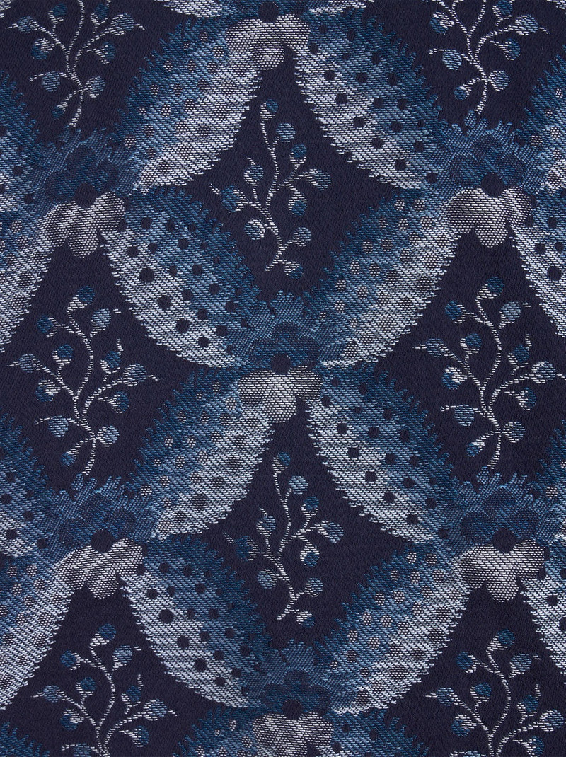 DENIM JACQUARD BIKER JACKET 6