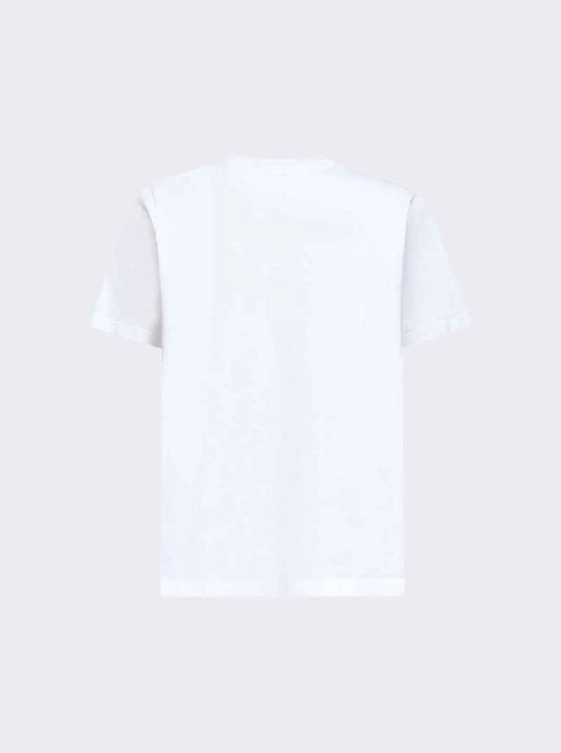 CASABLANCA Volcano Printed Classic Tee White outlook