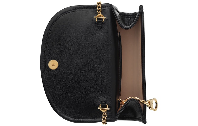 (WMNS) Gucci Rajah SeriesClutch Chain Single Shoulder Bag mini Black 573797-0OLHX-8389 - 6