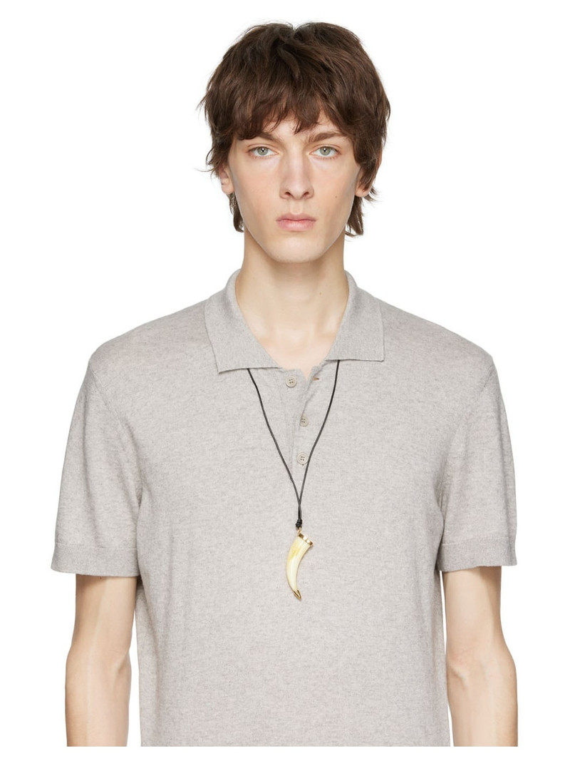 A.P.C. Black Roadie Necklace outlook