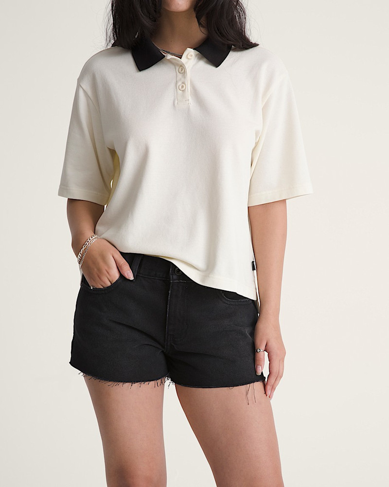 Check-5 Low Rise Mini Shorts 1
