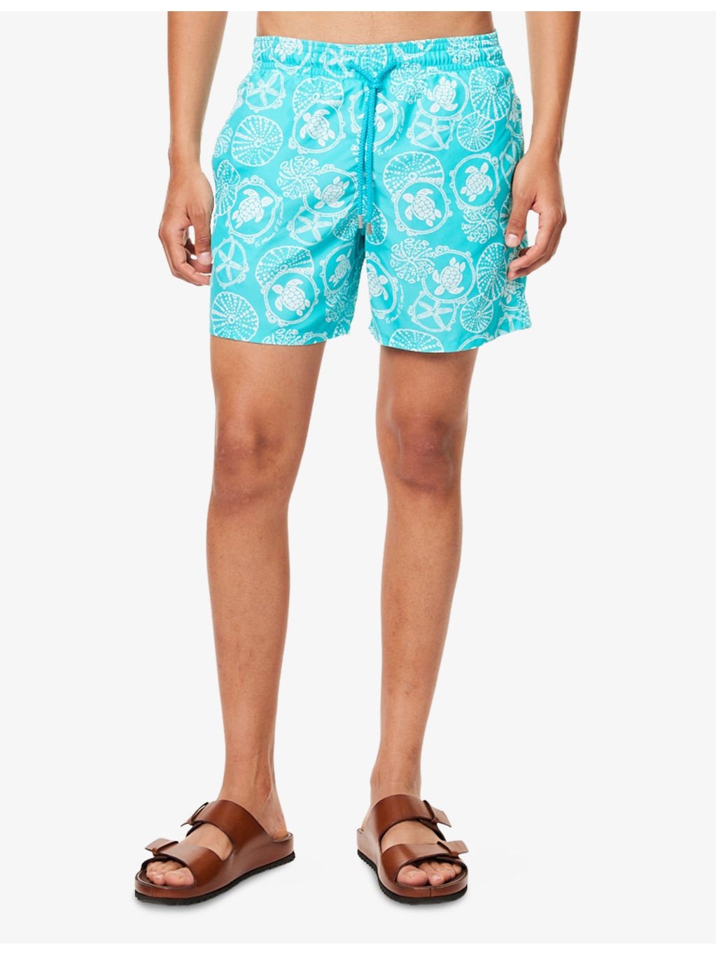 Vilebrequin x Te Mana O Te Moana Moorea Graphic-Print Swim Shorts - 3