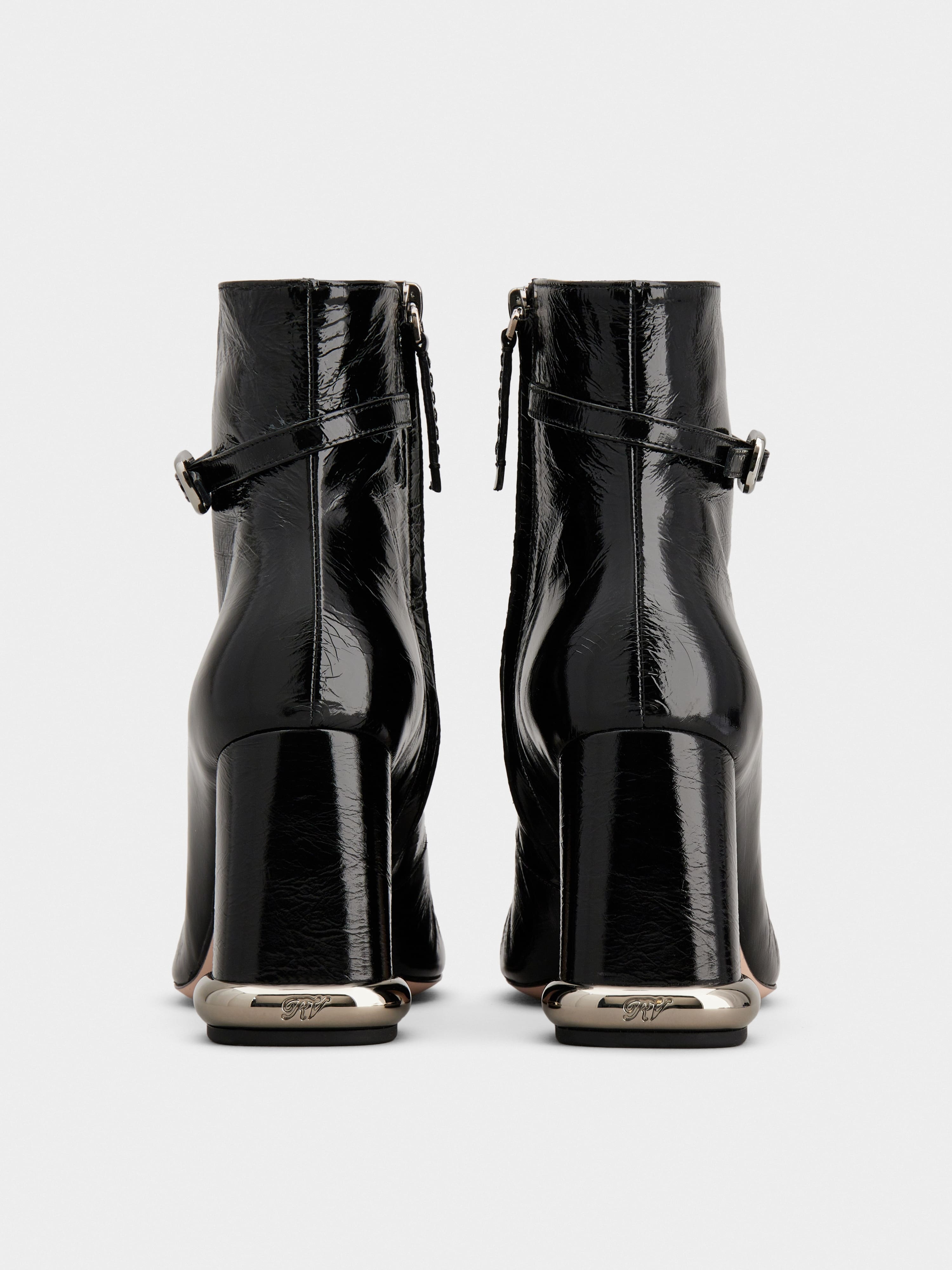 Viv' Podium Booties in patent leather - 5