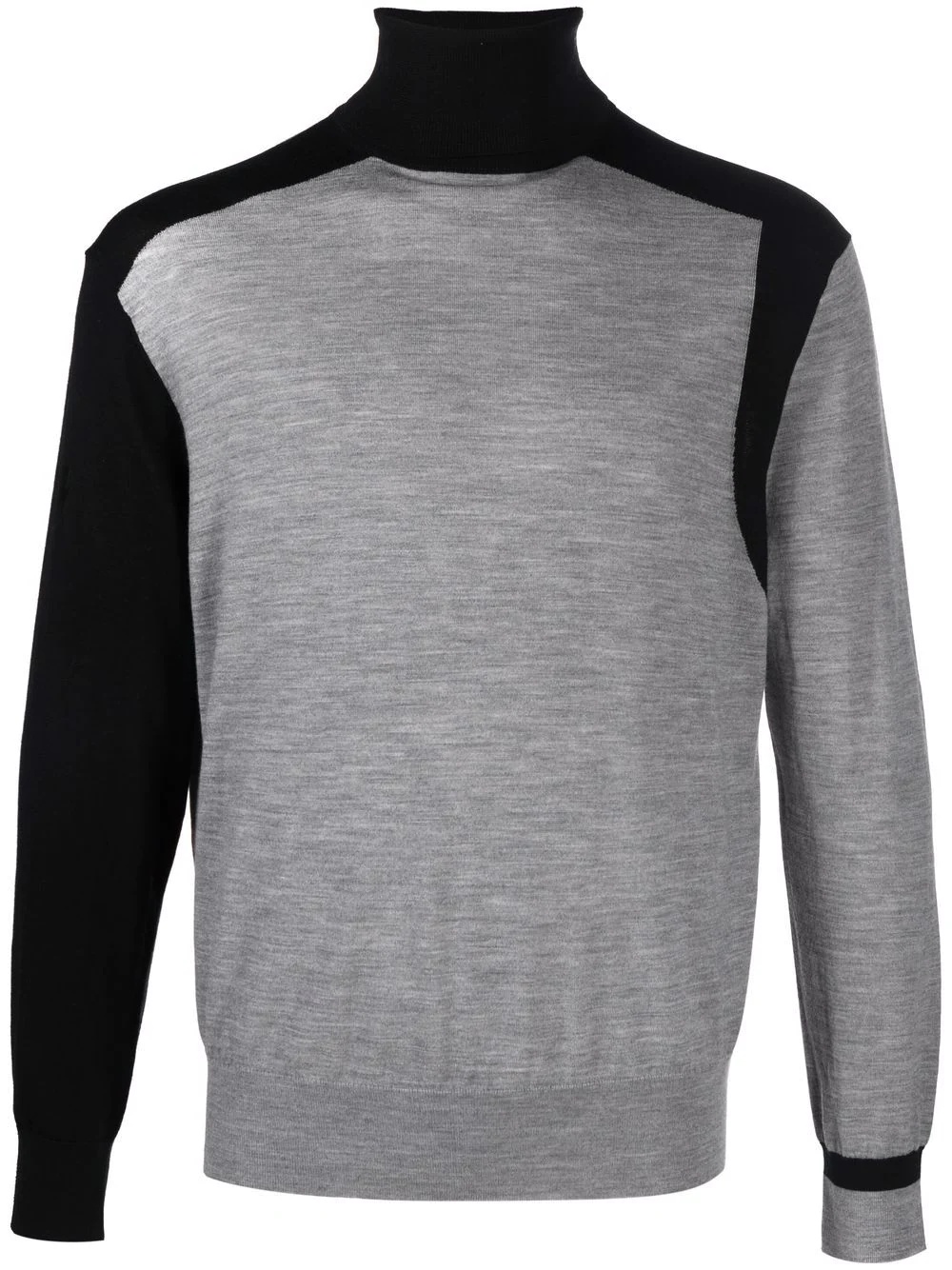 rollneck wool jumper - 1