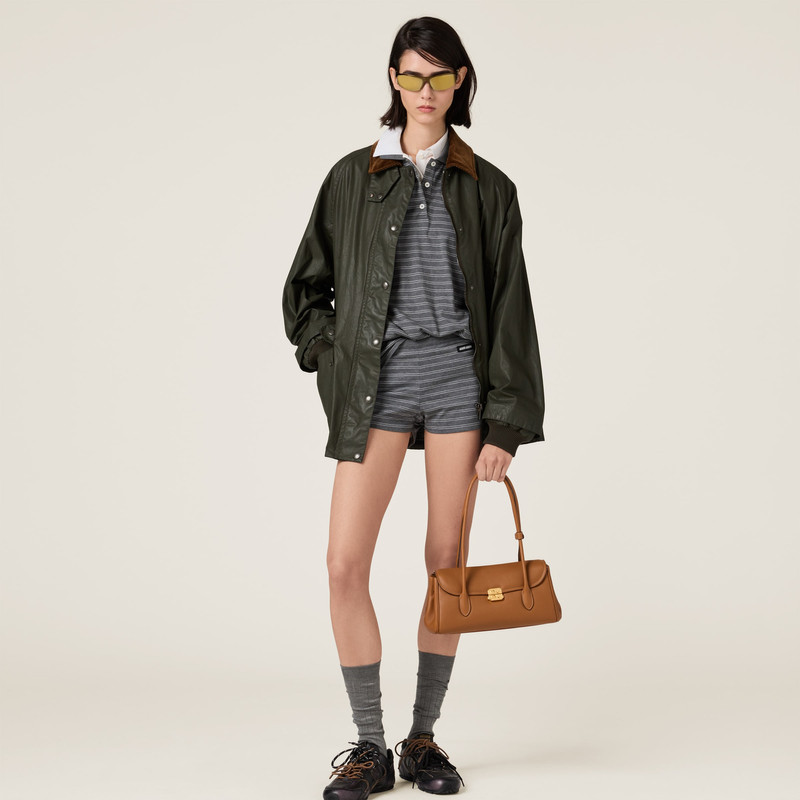 Miu Miu Striped jersey boxer shorts outlook