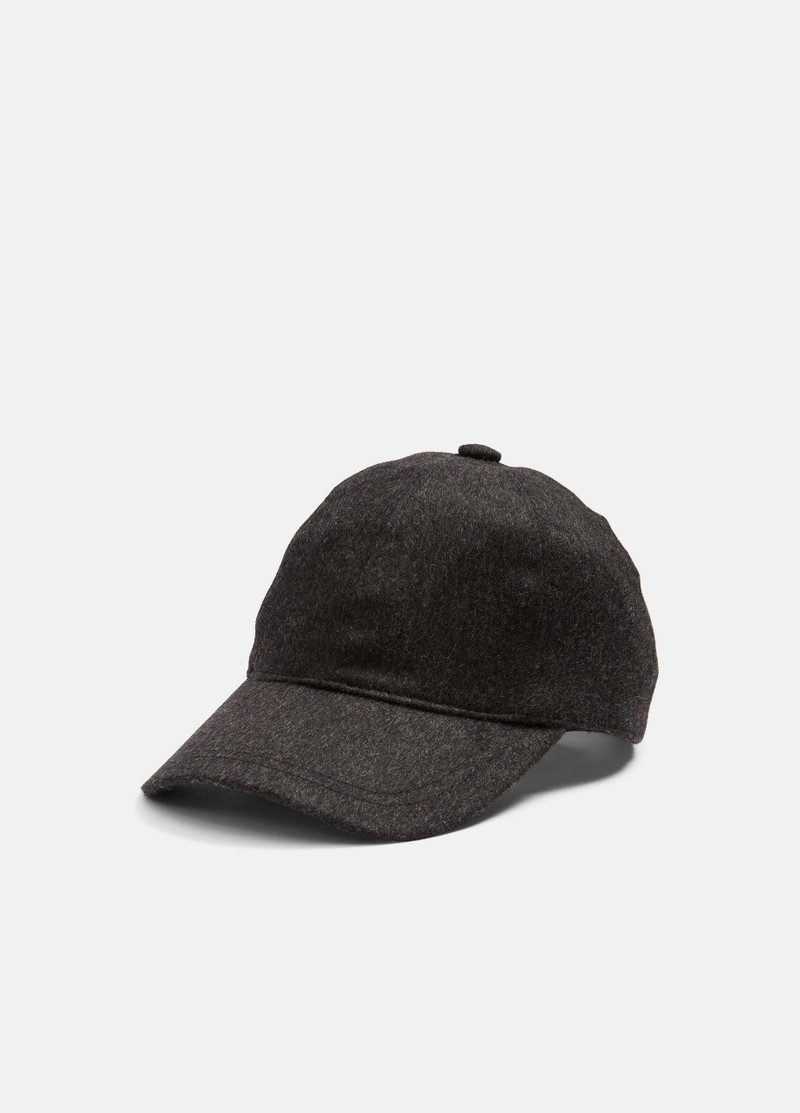 Cashmere Baseball Cap 1