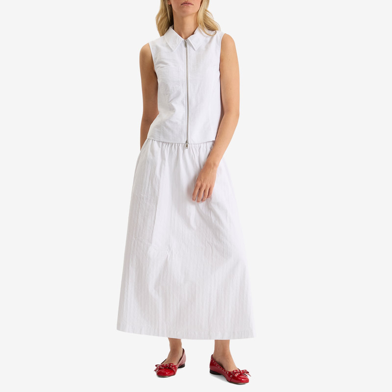SAMSØE SAMSØE Samsøe Samsøe Satina Midi Skirt outlook