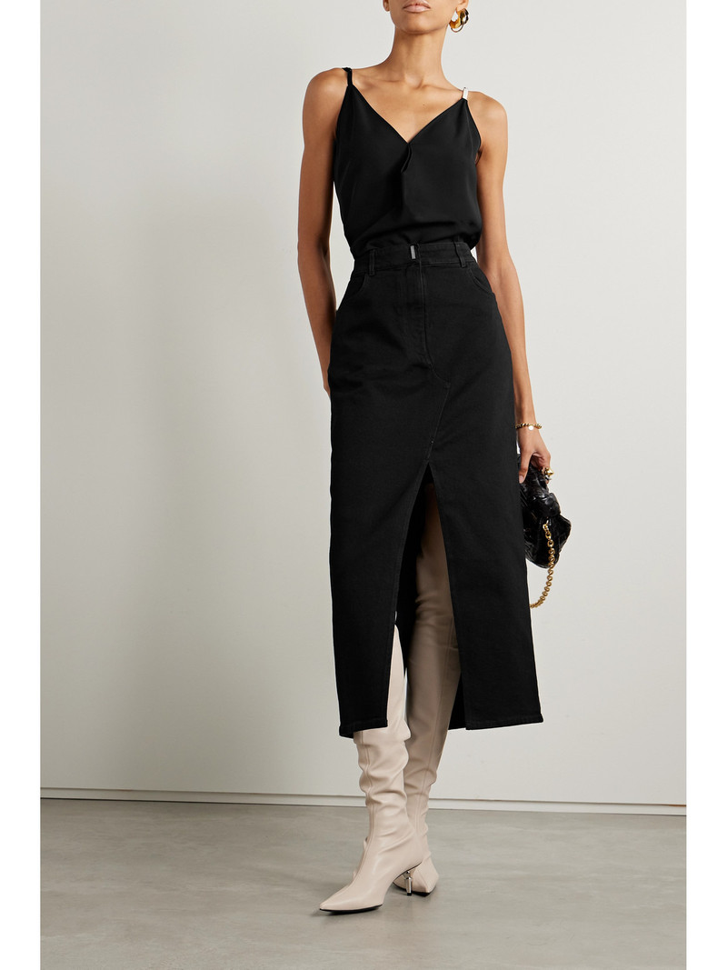 Givenchy Denim Midi Skirt outlook