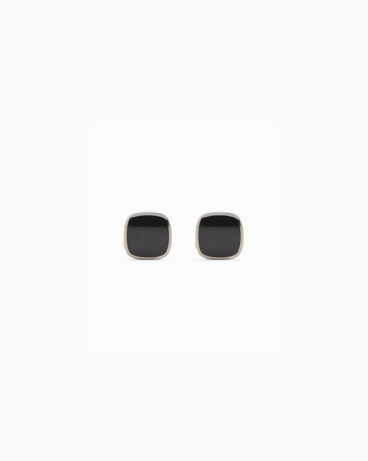 STERLING SILVER SQUARE CUFFLINKS - 1