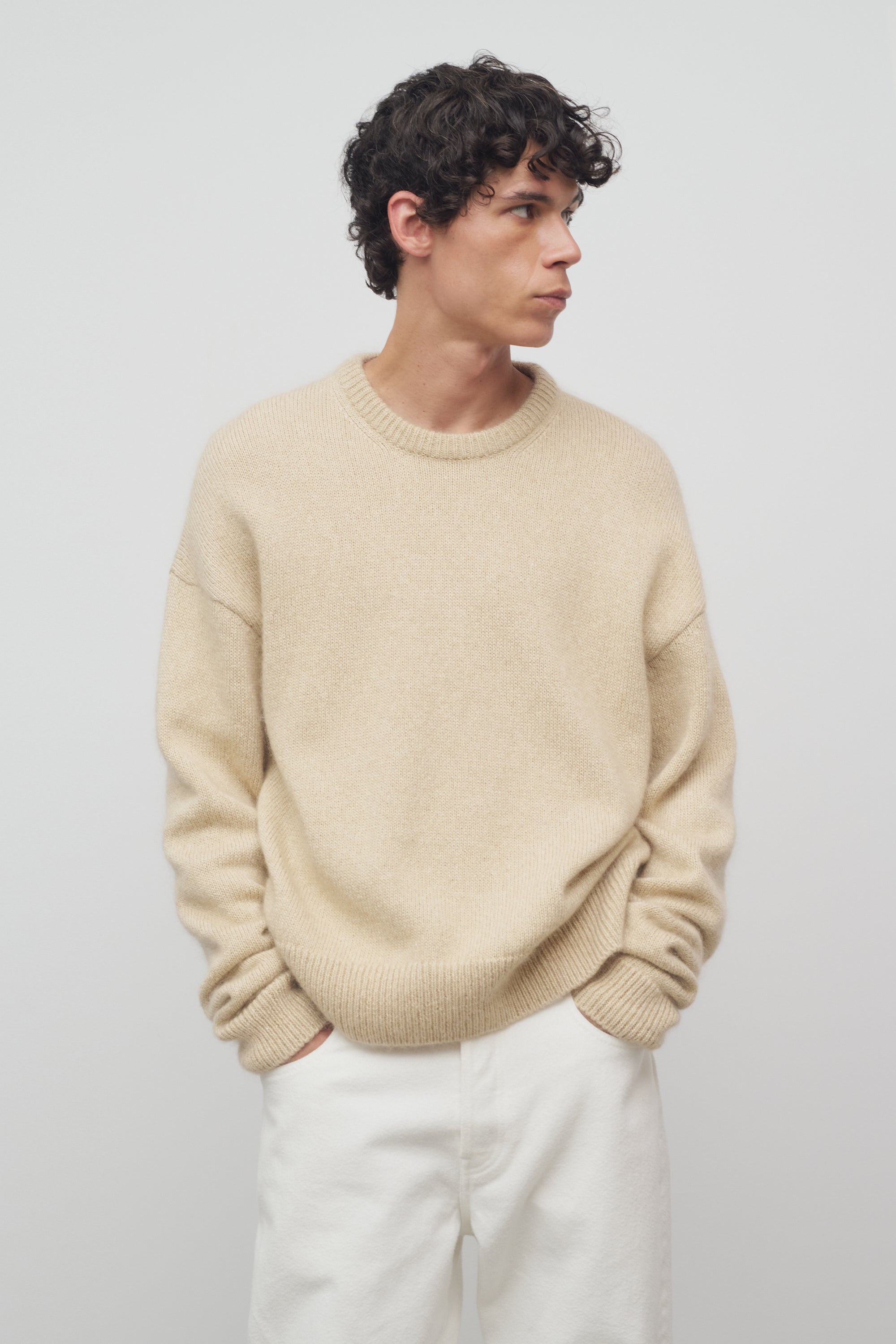 Olivio Sweater in Silk and Mohair - 3