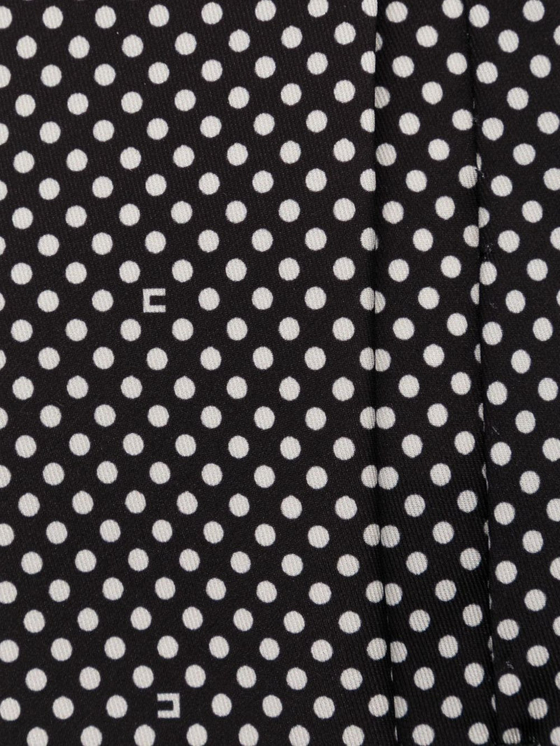 ELISABETTA FRANCHI polka-dot printed tie outlook