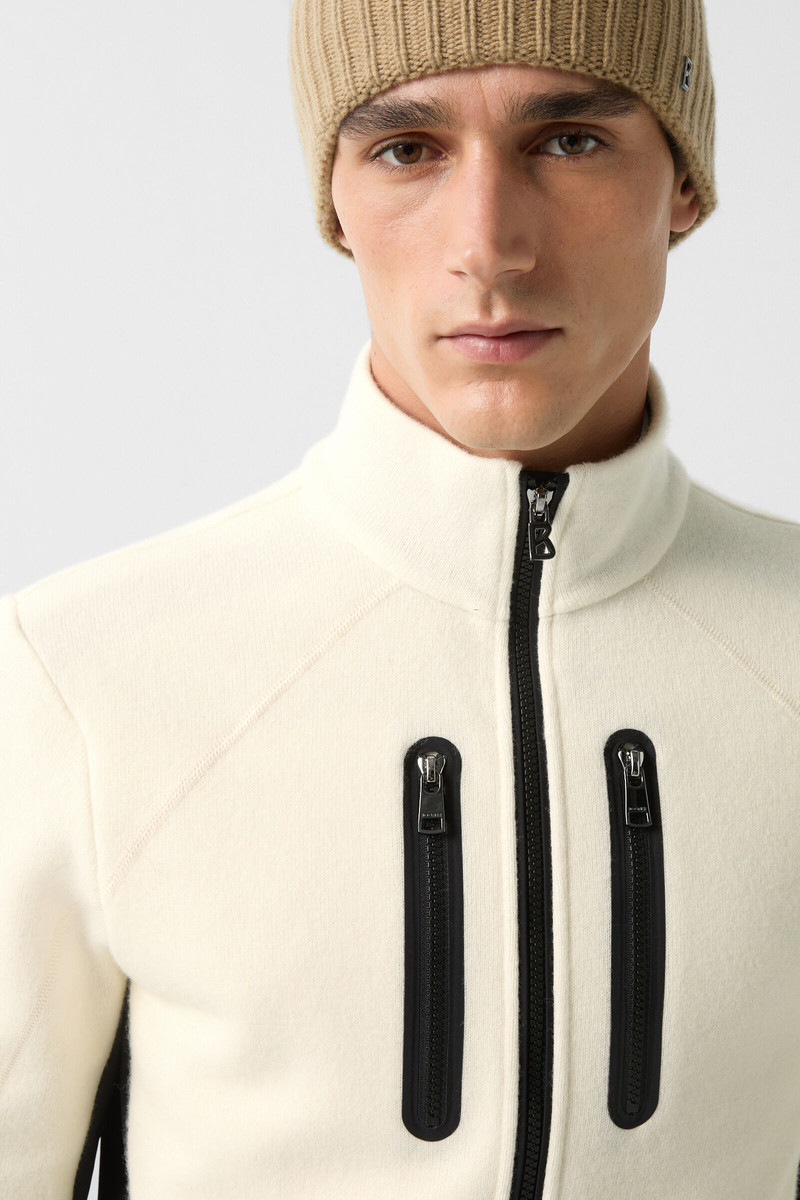 Midlayer Curtis in Off-white/black 6