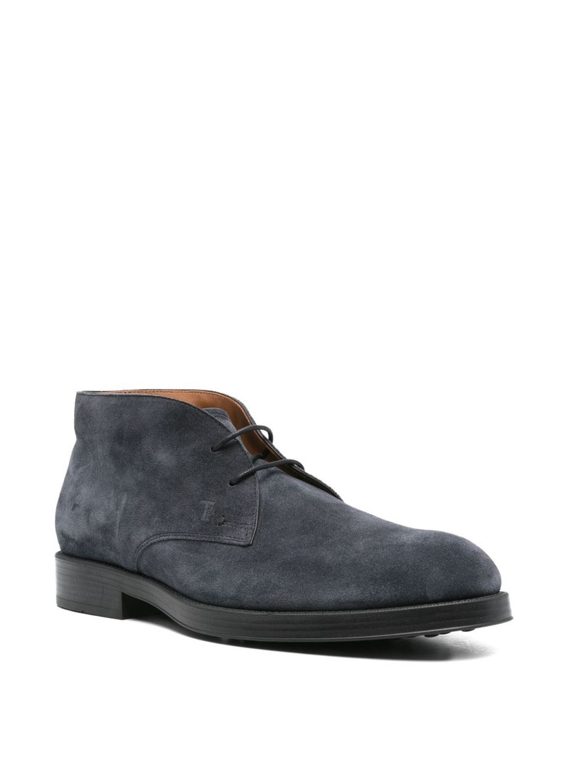 Tod's Chukka suede lace-up boots outlook