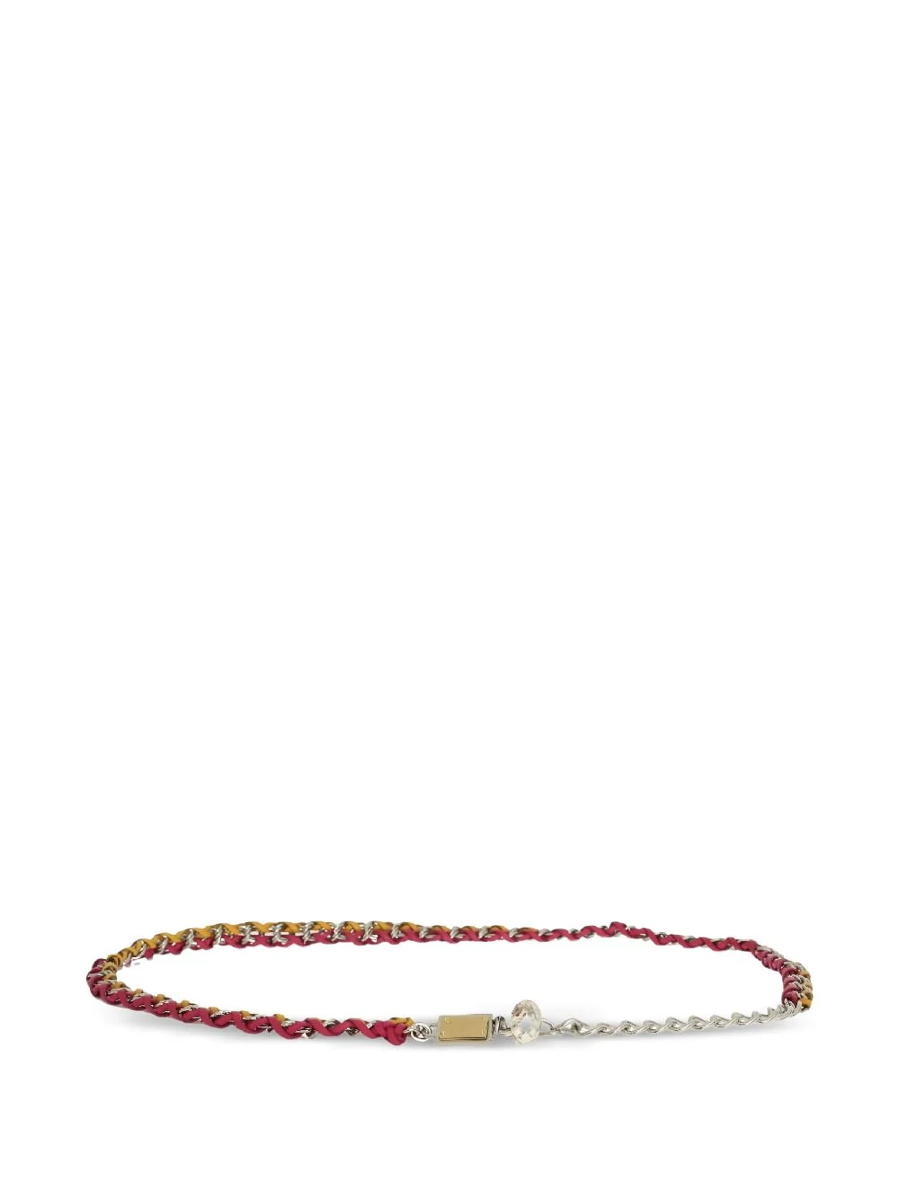 braided chain-link belt - 1
