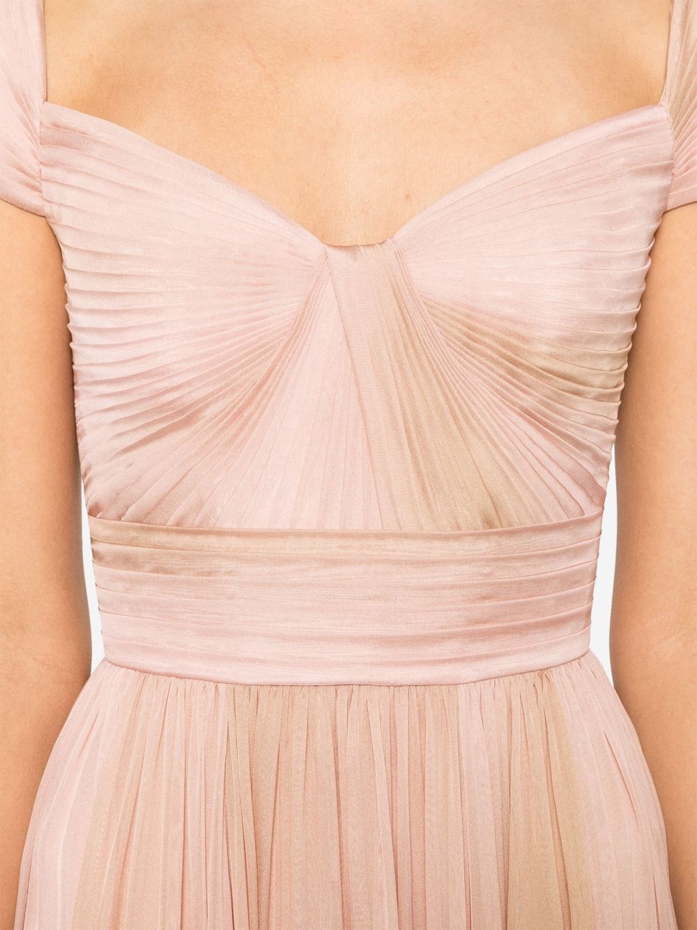 pleated gown - 5
