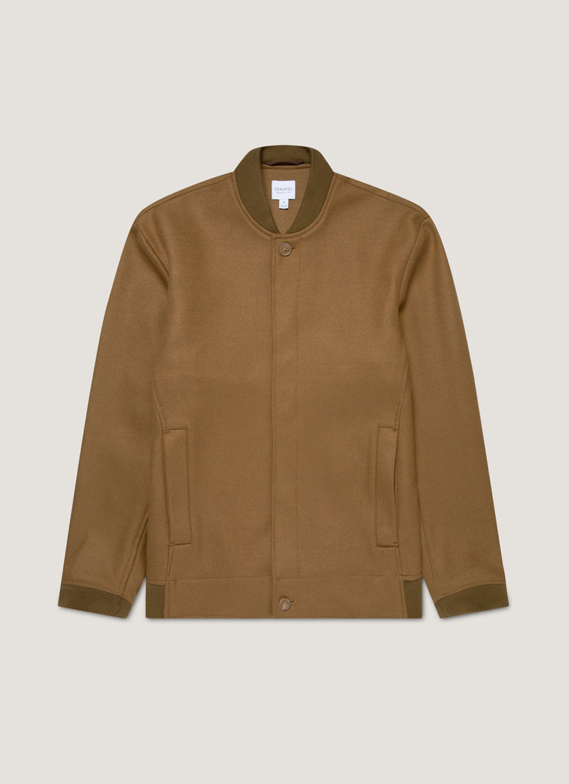 Wool Bomber Jacket 1