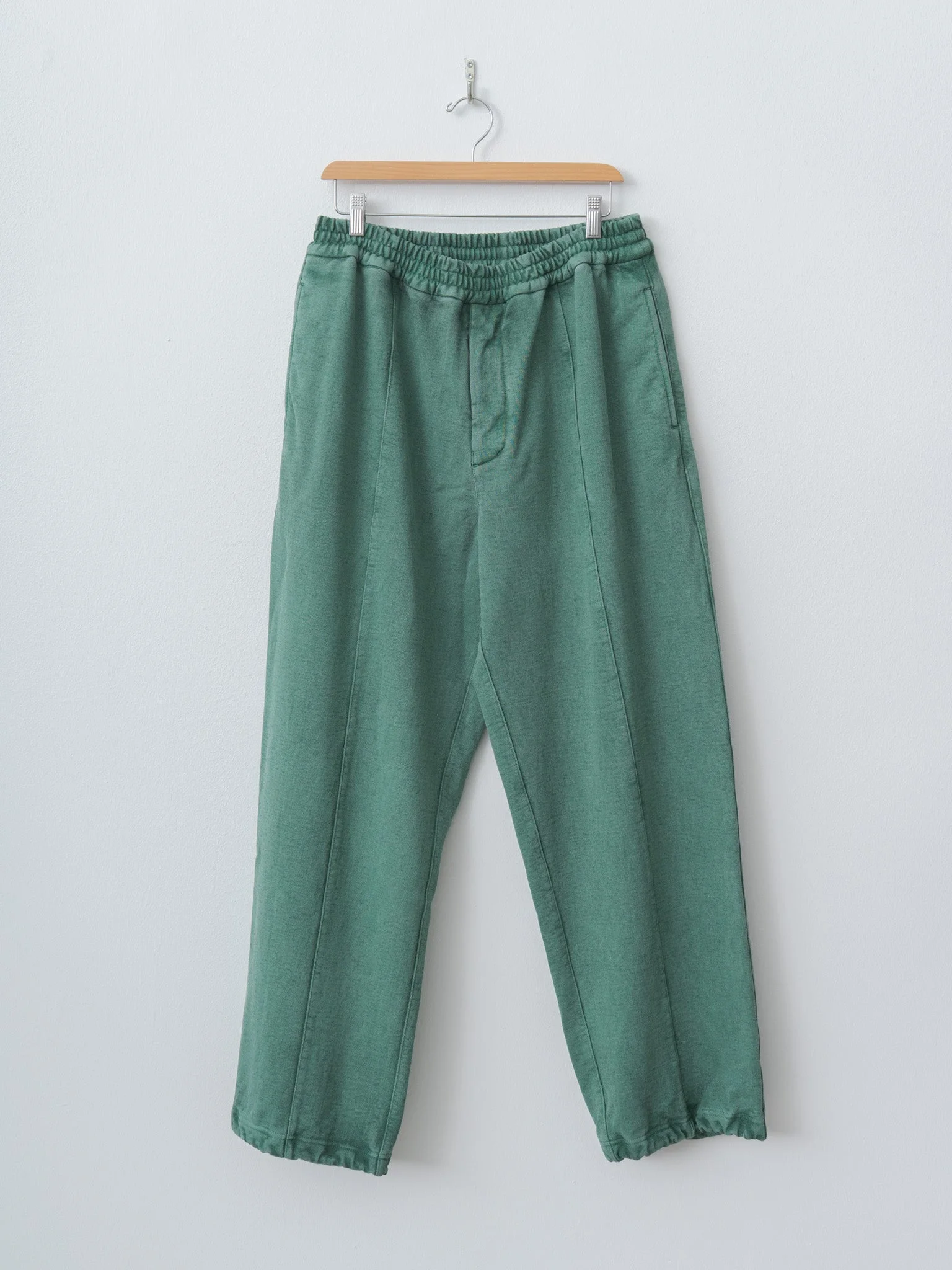 Garment-dyed Lounge Pants - Green - 1