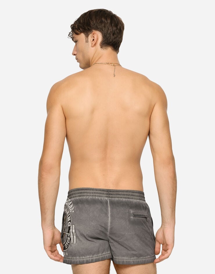 Short printed swim trunks - 5