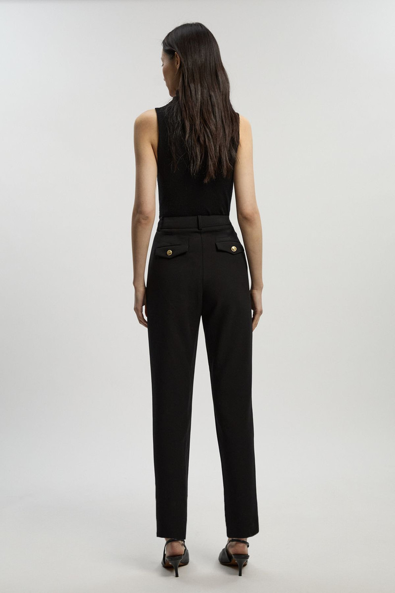 Compact Stretch Tailored Military Straight Leg Trouser 5