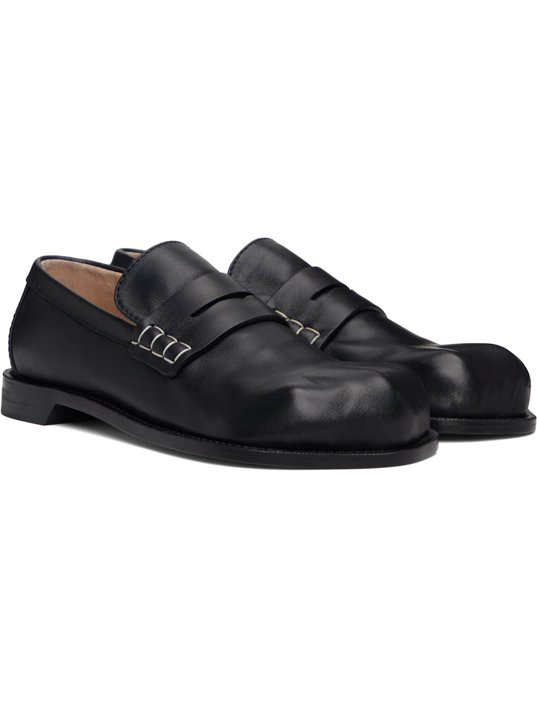 Black Paw Loafers - 4
