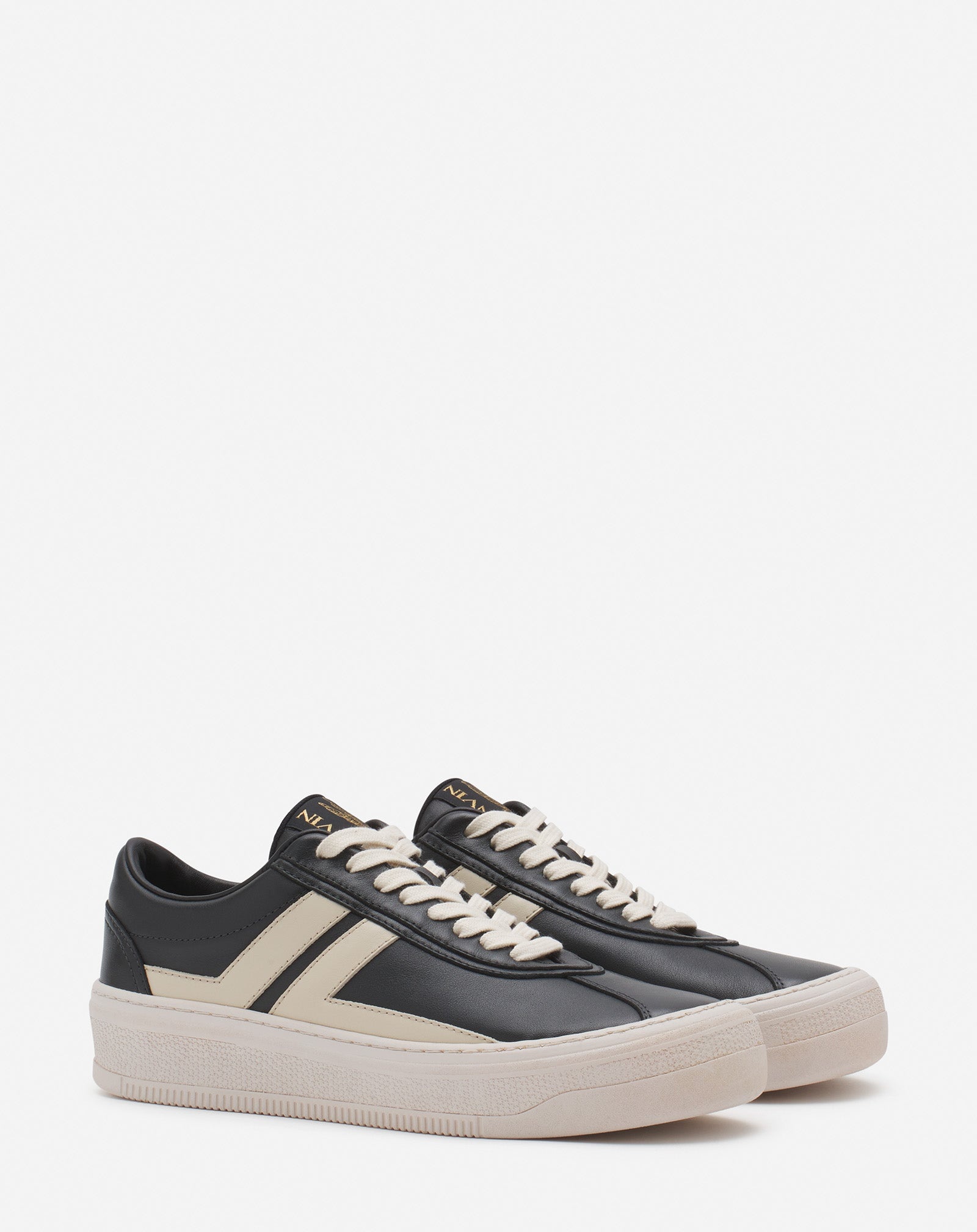 LANVIN X FUTURE LEATHER CASH SNEAKERS FOR WOMEN - 2