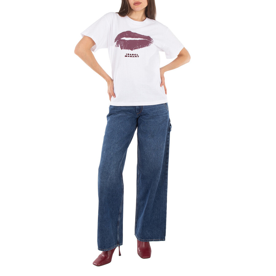 Isabel Marant Yates Cotton T-Shirt - 4