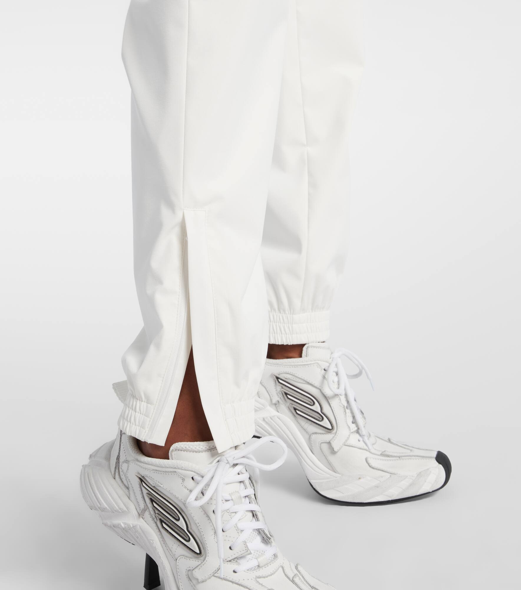 Logo straight sweatpants - 5