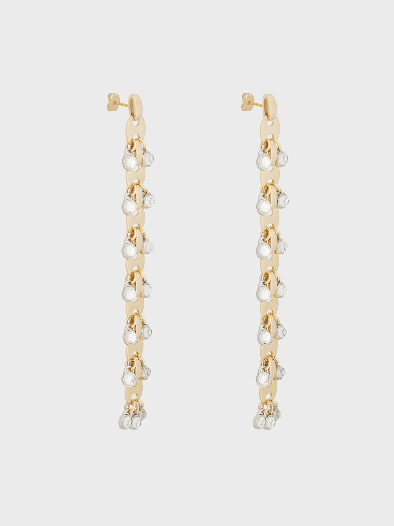 rabanne NANO SILVER AND GOLD EIGHT EARRING outlook
