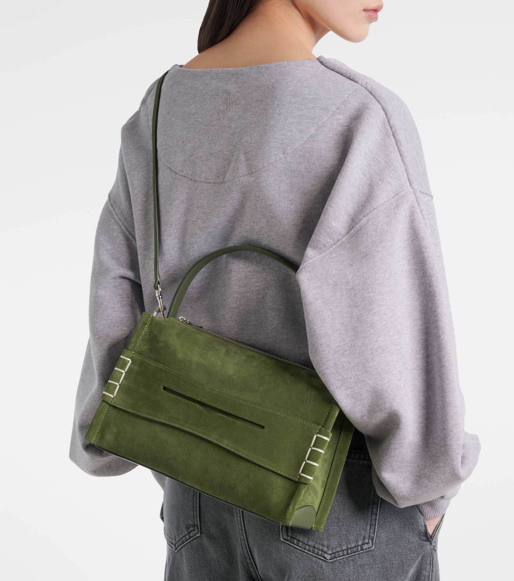 Loafer Small suede shoulder bag - 2