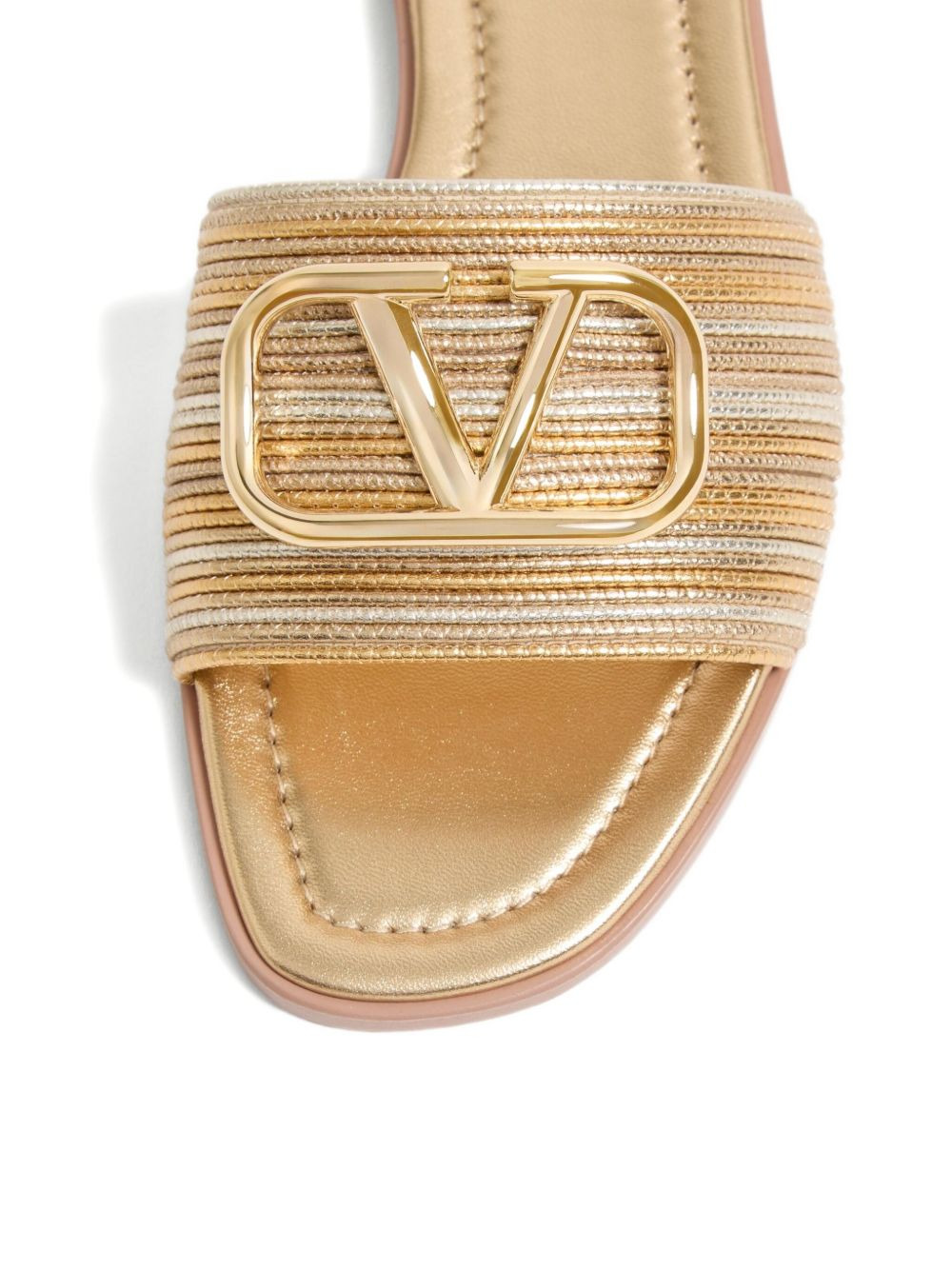 VLogo flat sandals - 5