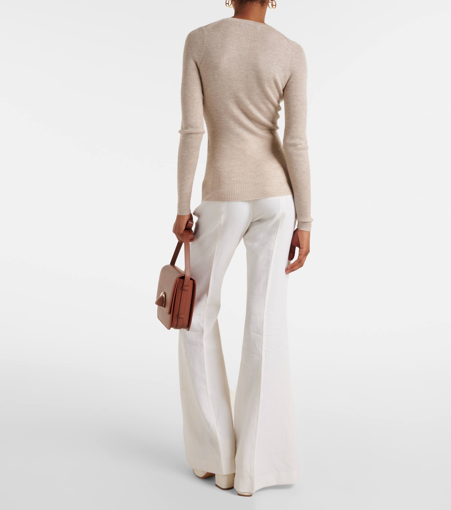 Julian cashmere and silk Henley shirt - 3