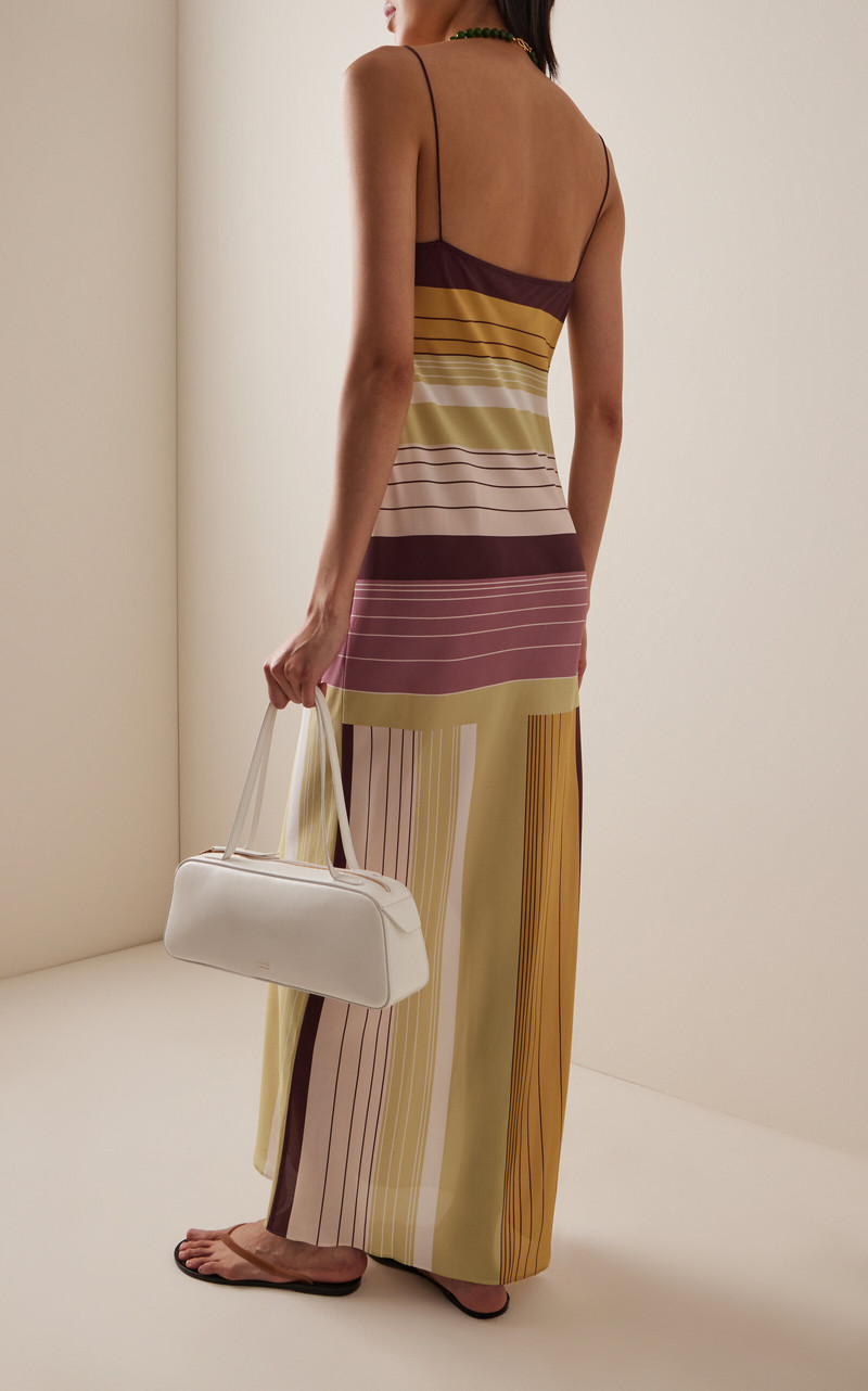 Fontana Silk Slip Maxi Dress multi 4