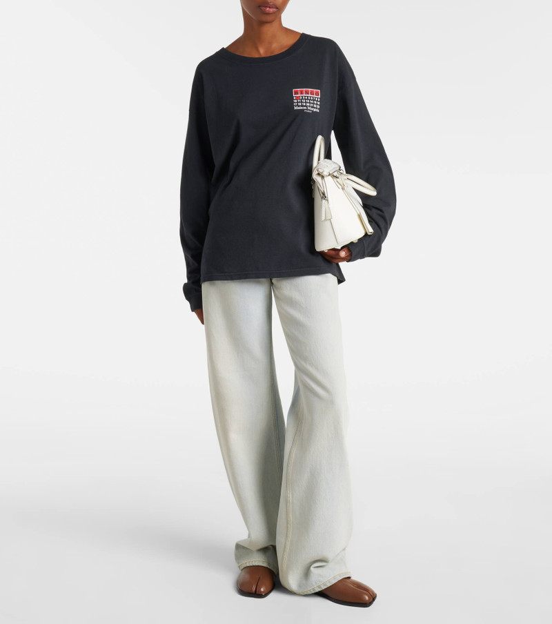 Maison Margiela Tabi Babouche leather slip-on shoes outlook